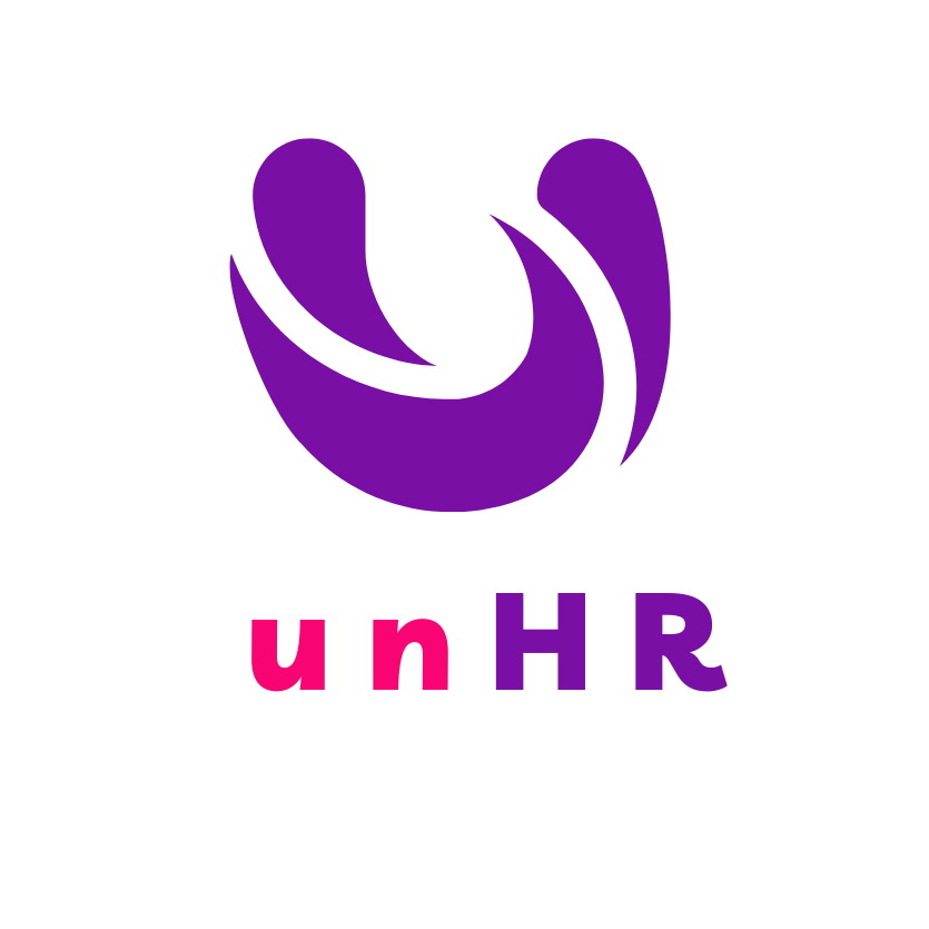 Unhr purple logo pink
