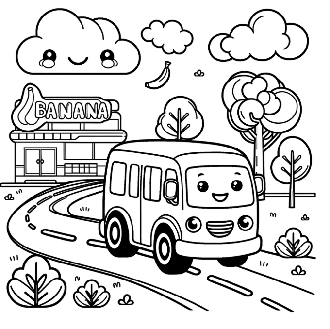 daily coloring pages for kids
