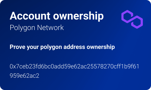 Altme  proof of polygon address ownership  verifiable credential  self sovereign identity (ssi) proof of identity decentralized identity (did) identité numérique