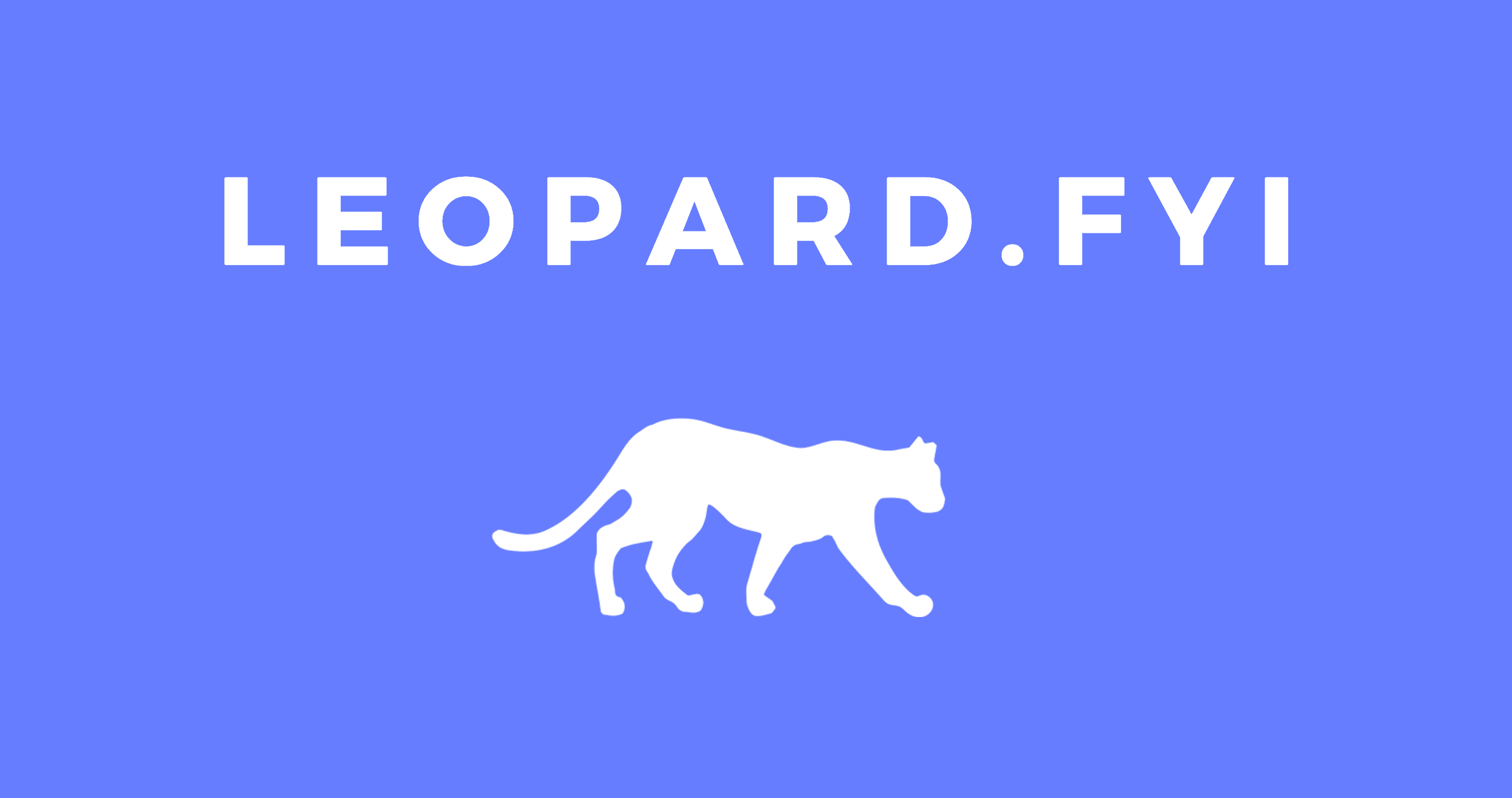 Leopard.FYI logo