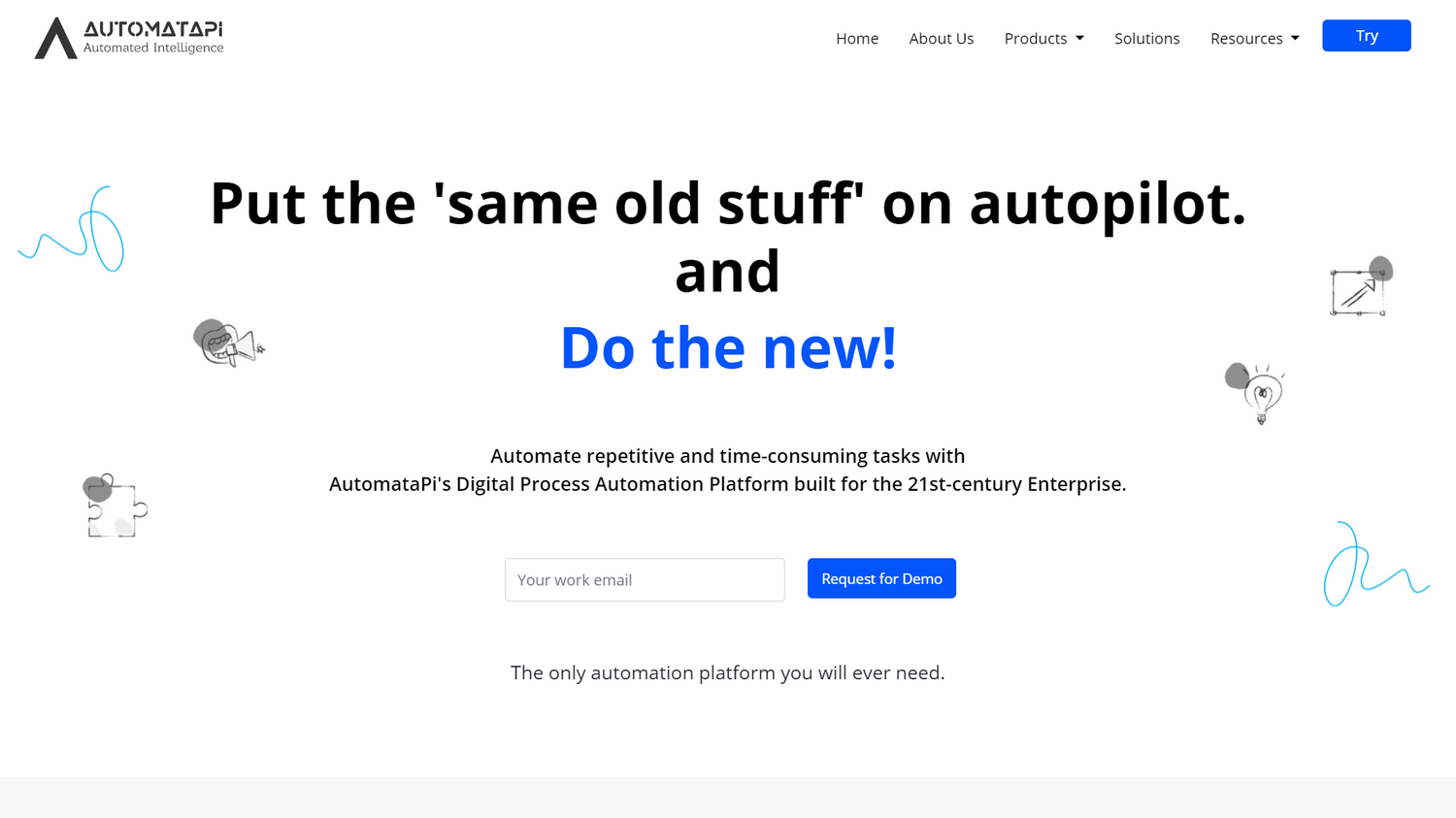 Silky agarwal b2b saas website messaging and copy for solutions page   automatapi