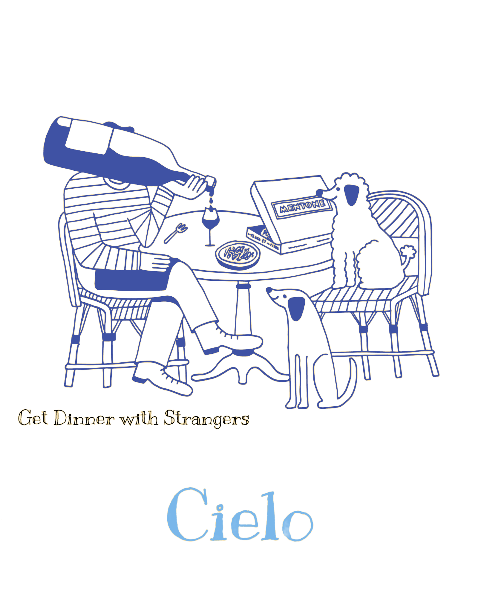 Cielo is an innovative social dining app that organizes dinners for individuals looking to meet new people, explore diverse cuisines, and expand their