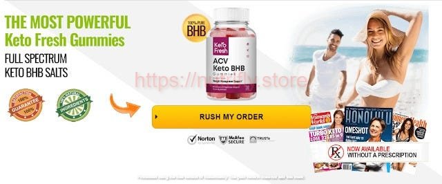Keto fresh acv bhb gummies benefits
