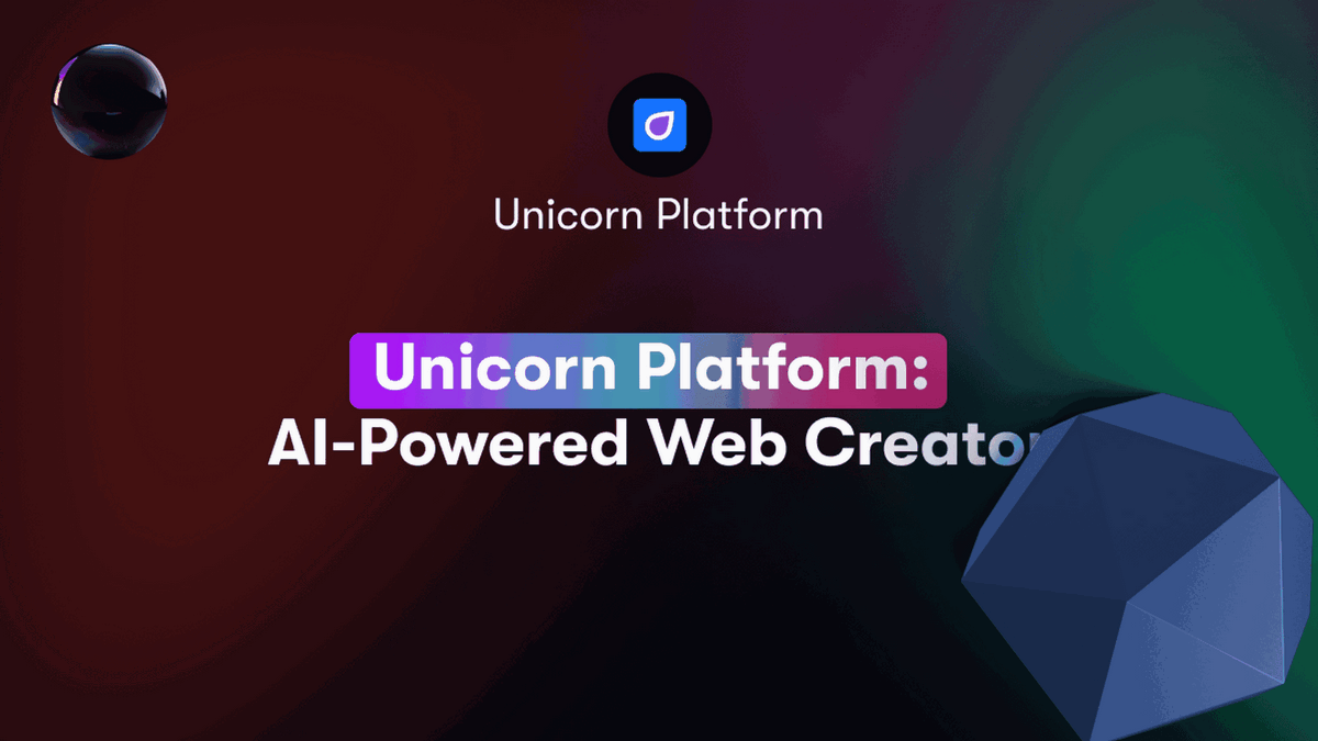 Unicorn Platform: AI-Powered Web Creator