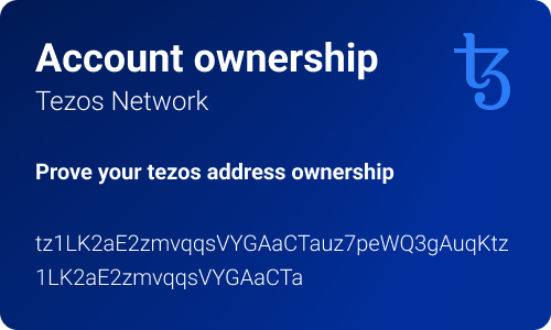 Altme  proof of tezos address ownership  verifiable credential  self sovereign identity (ssi) proof of identity decentralized identity (did) identité numérique