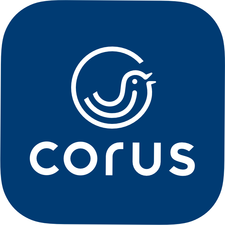 Corus badge blue(1)