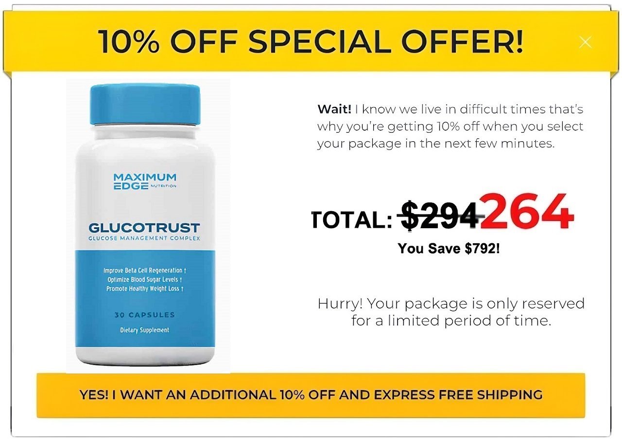 Glucotrust price
