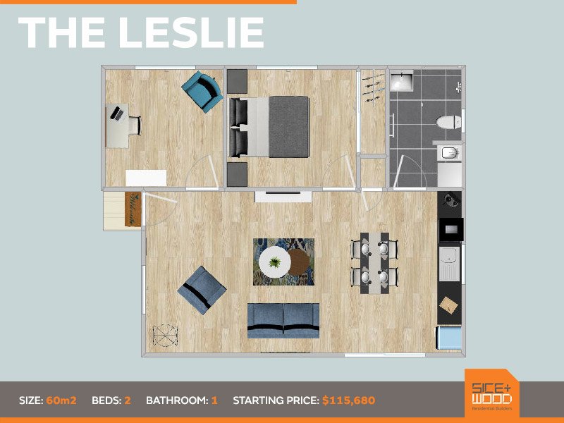 The Leslie Granny Flat by Sicewood