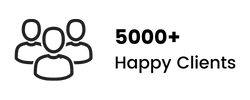 5000+ Happy Clients - Logic Fusion