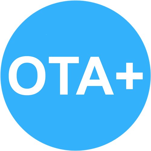 Blue ota+ logo