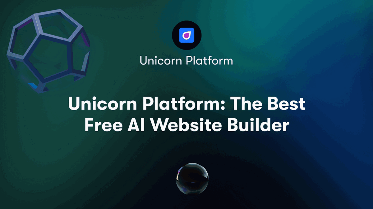 Unicorn Platform: The Best Free AI Website Builder