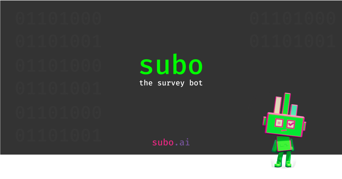 Subo allows you to create one-question polls, and multi-question polls in your Discord server.