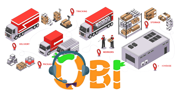 Obi services logistics data entry