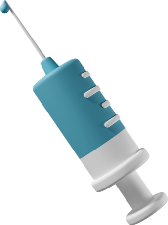 Blue syringe with needle (1)