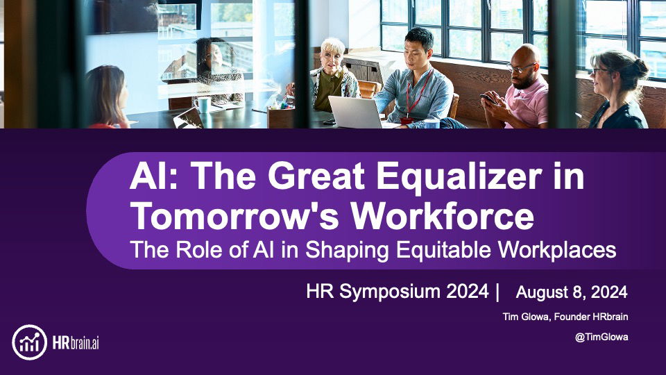 The role of ai in shaping equitable workplaces august 5