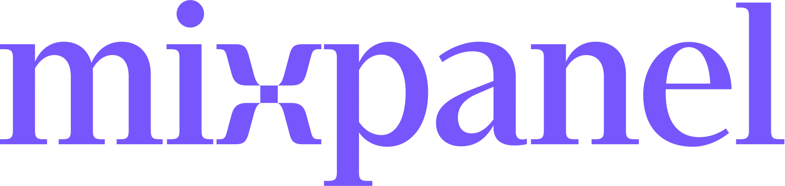 Mixpanel wordmark purple 2x