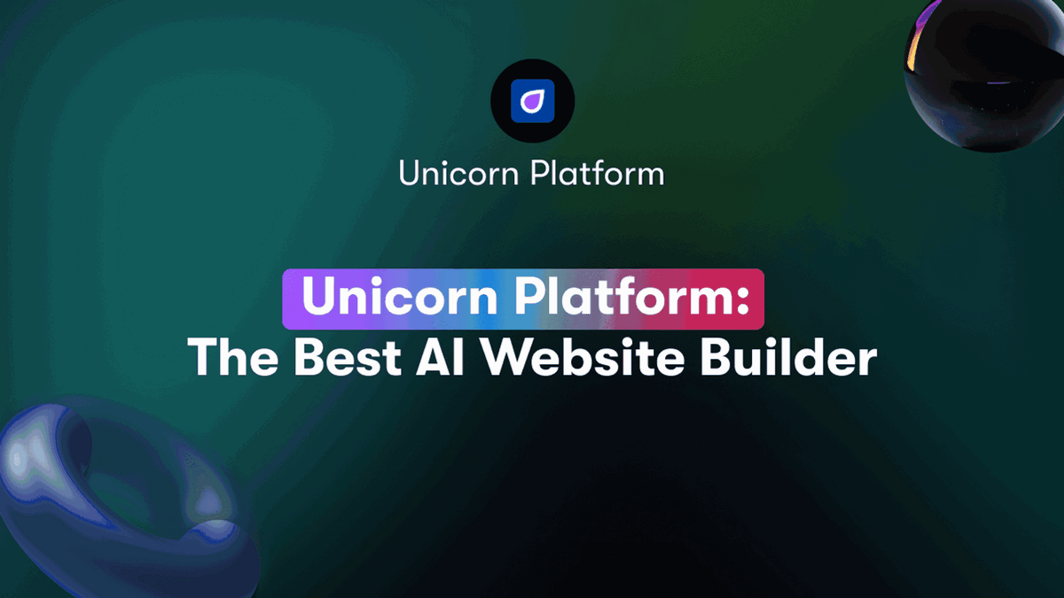 Unicorn Platform: The Best AI Website Builder
