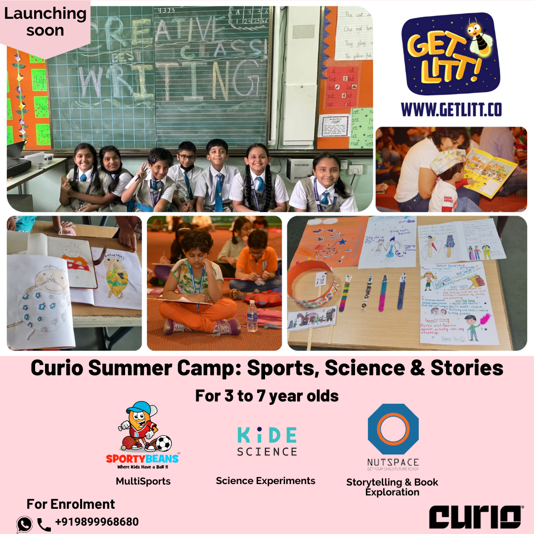 Getlitt - creative writing and reading activities for children