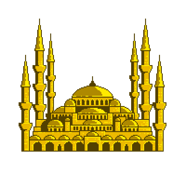 Golden Blue Mosque