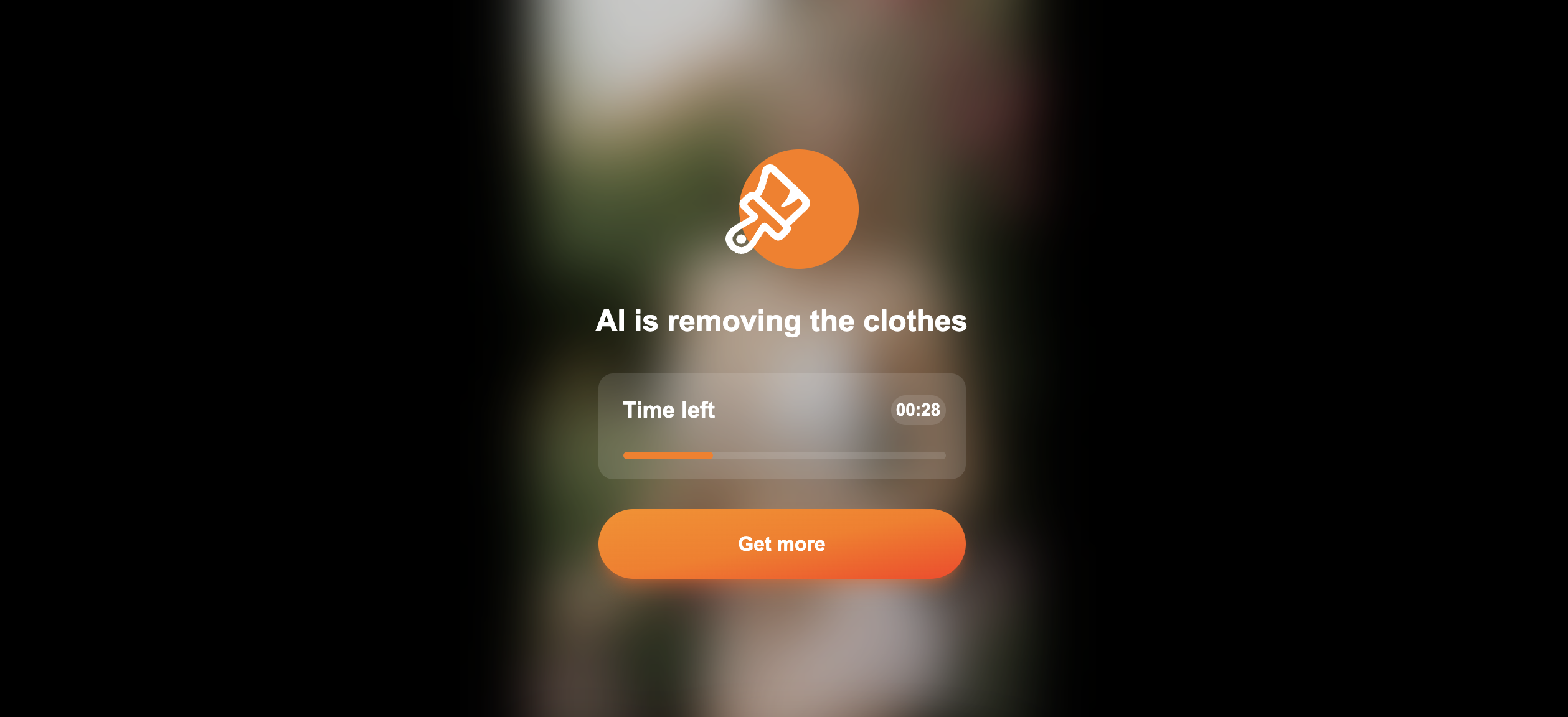 AI is removing the clothes