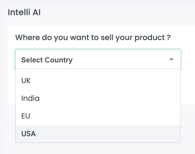 Select country