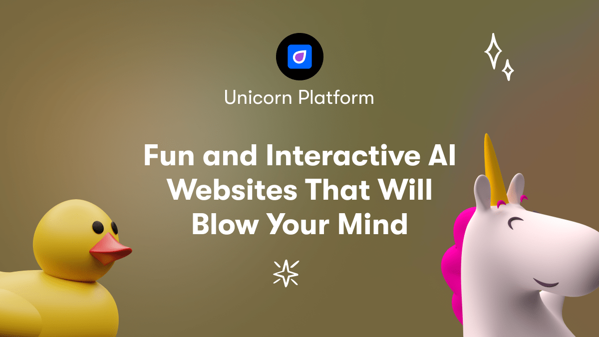 Fun and Interactive AI Websites That Will Blow Your Mind