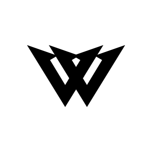 Copie de gray w initial letter strong logo 2