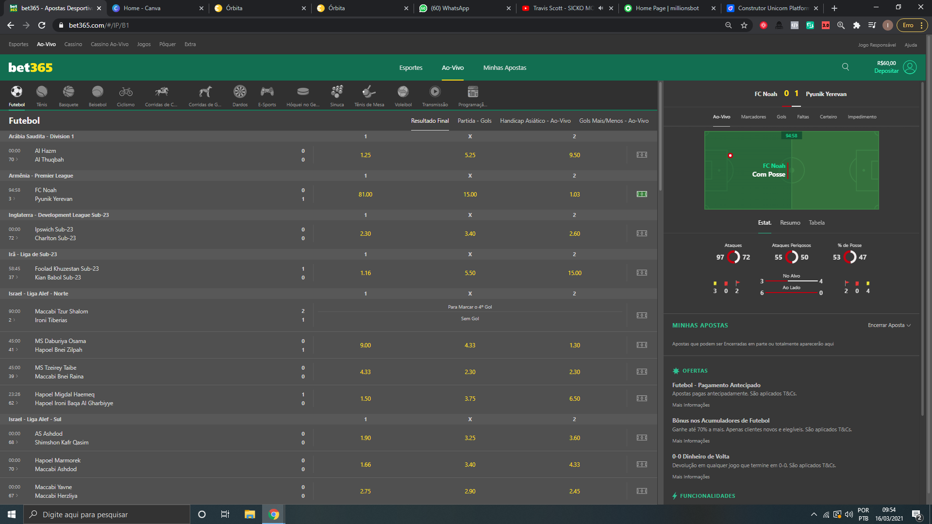 BETCOPY - ROBÔ de apostas esportivas para Bet365 - GO TRADERS