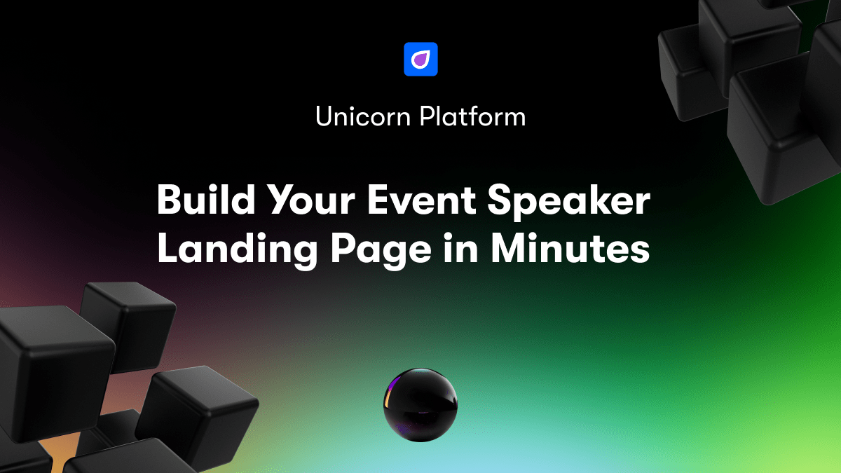 Build Your Event Speaker Landing Page in Minutes