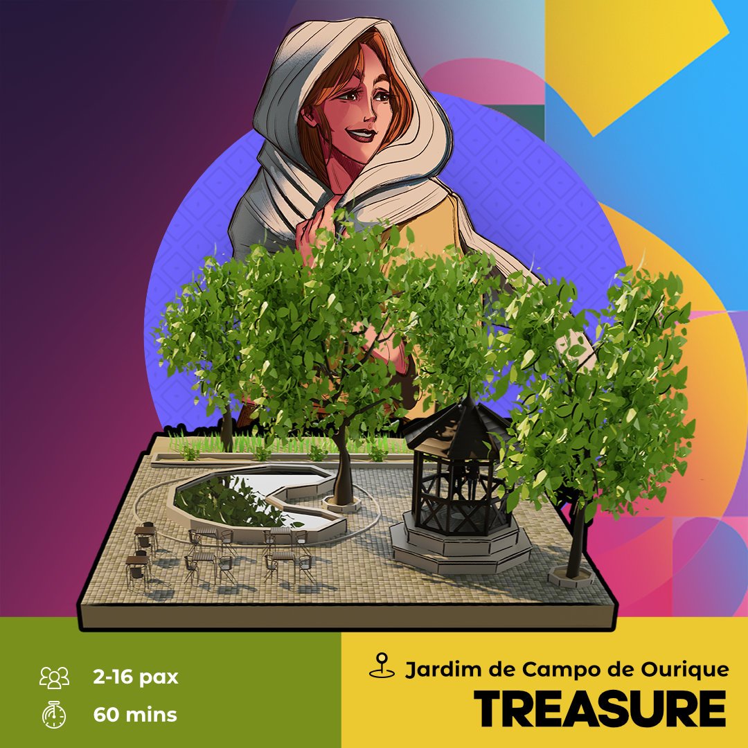 Treasure escape game outdoor lisboa