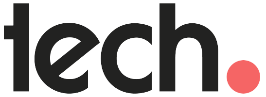 Logo tech punto rojo