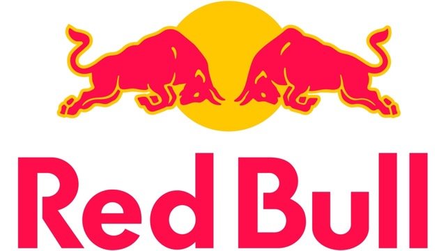 Red bull logo large medium
