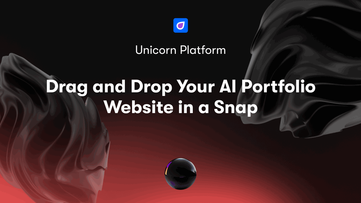 Drag and Drop Your AI Portfolio Website in a Snap
