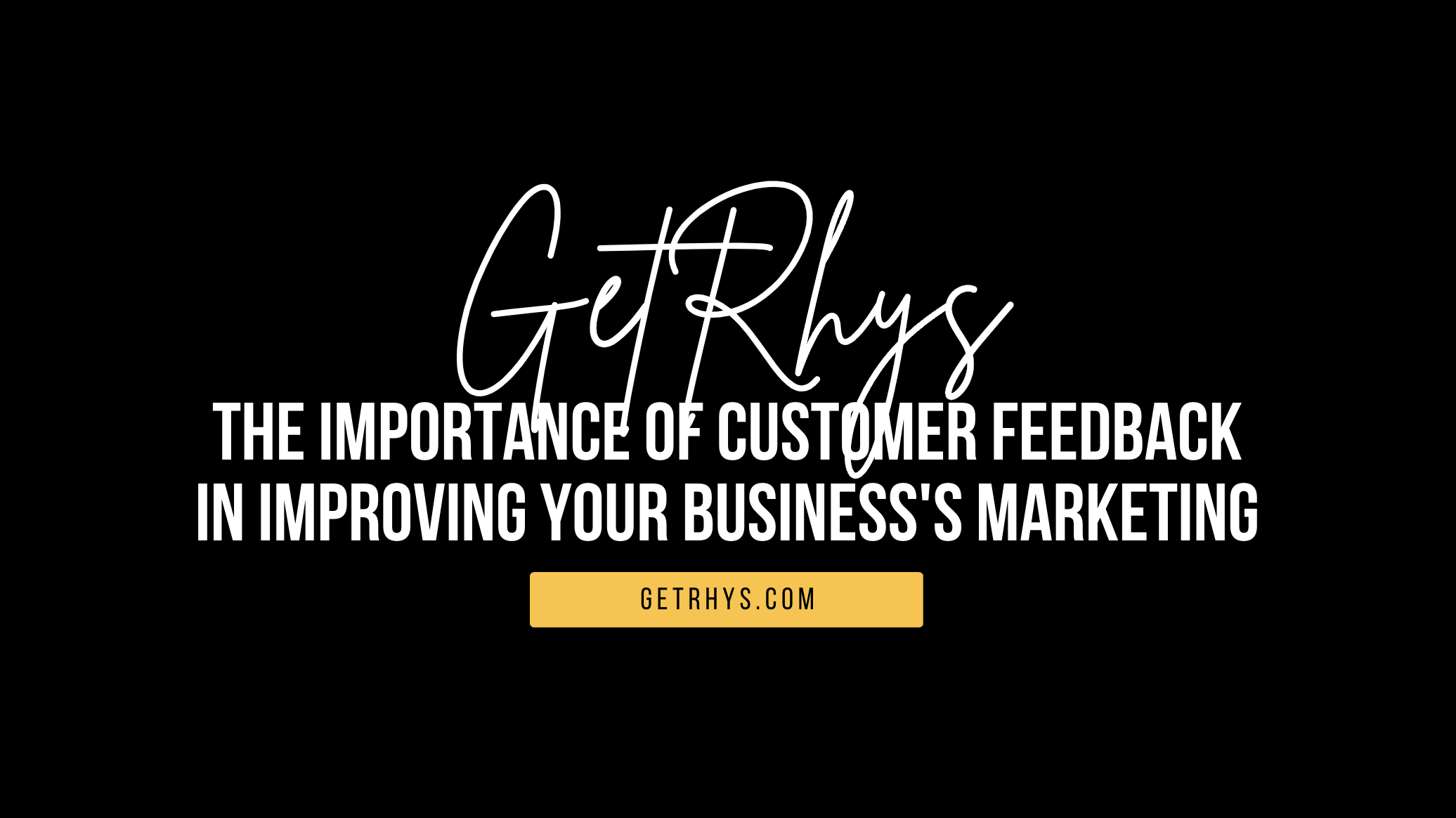 The importance of customer feedback in improving your business's ma...