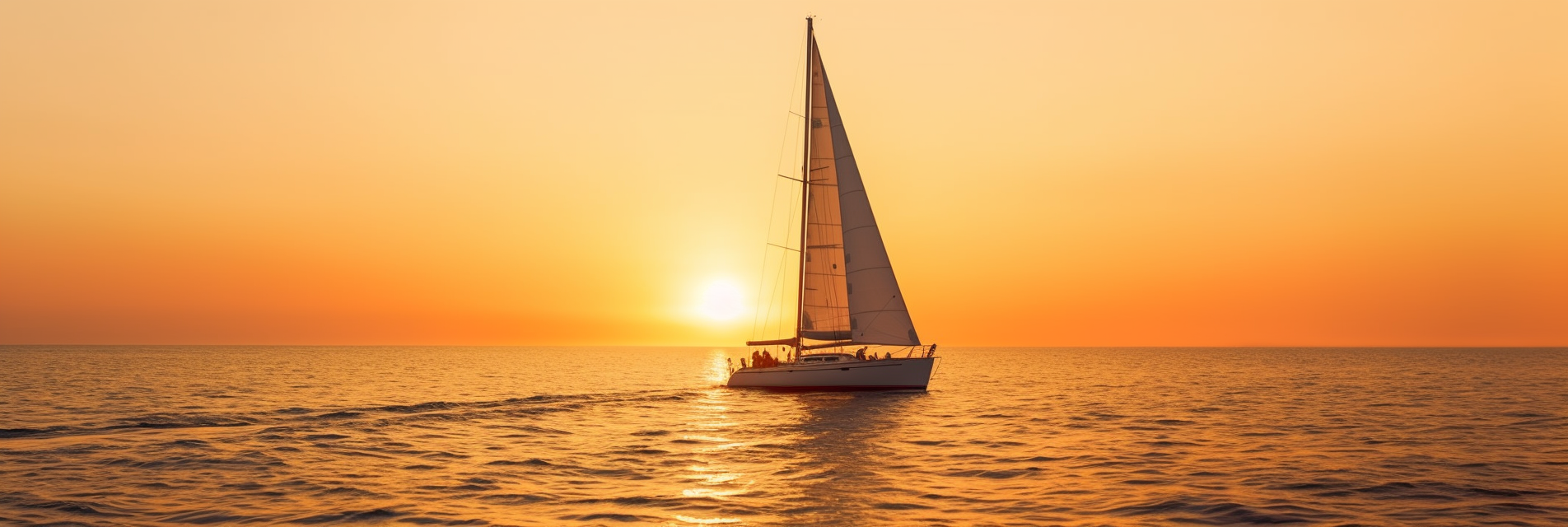 Diegoanaya a yacht sailing into the sunset evoking the idea of  3f170255 61a4 4ea0 9717 19148236866b
