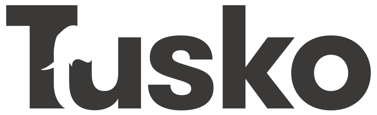 Tusko logo dark