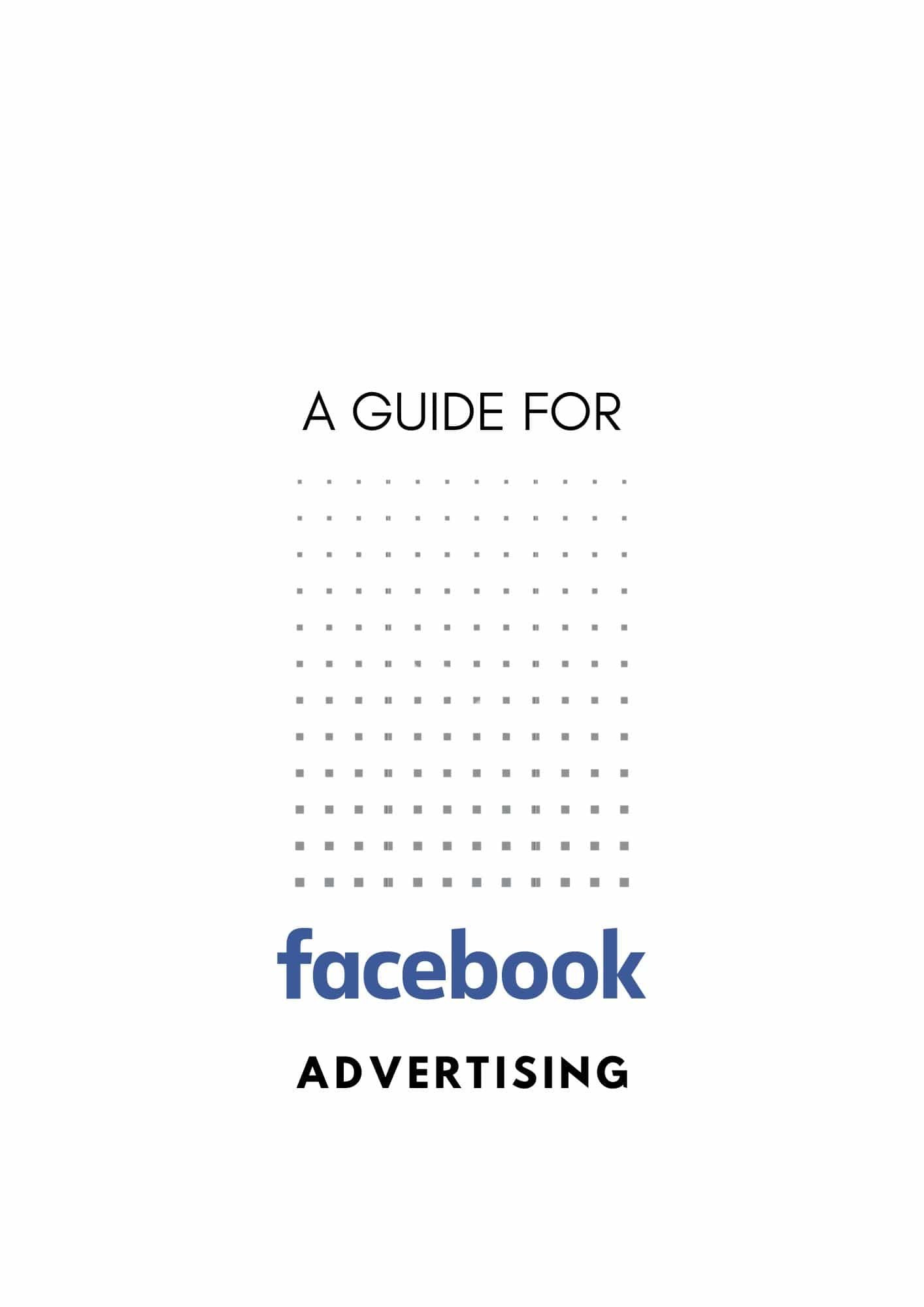 Facebook advertising guide