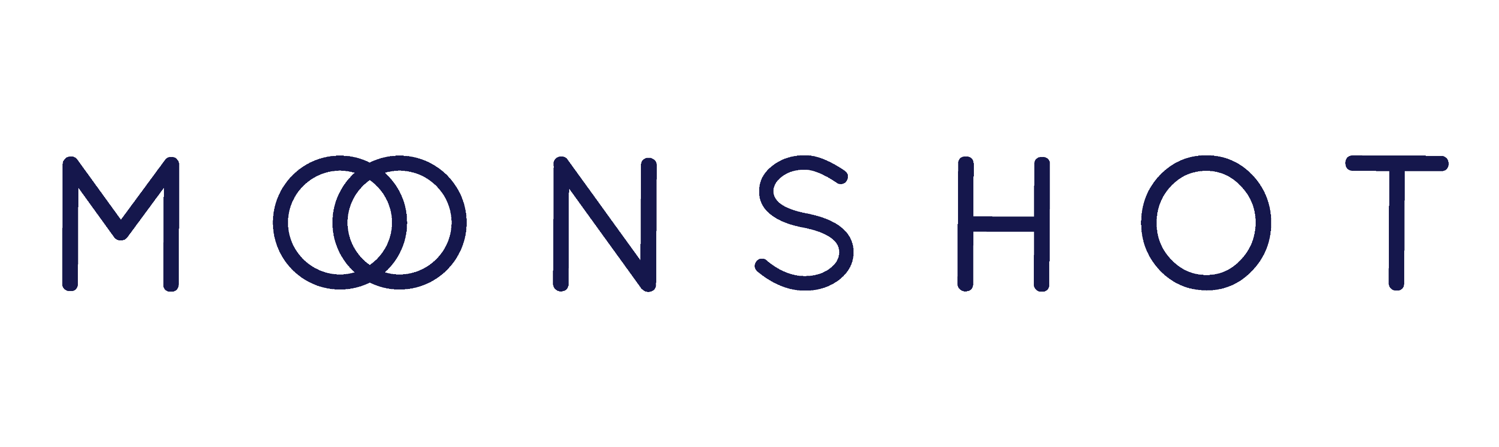 Moonshot logo blue