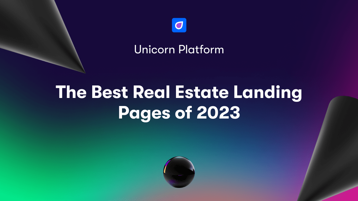 The Best Real Estate Landing Pages of 2023