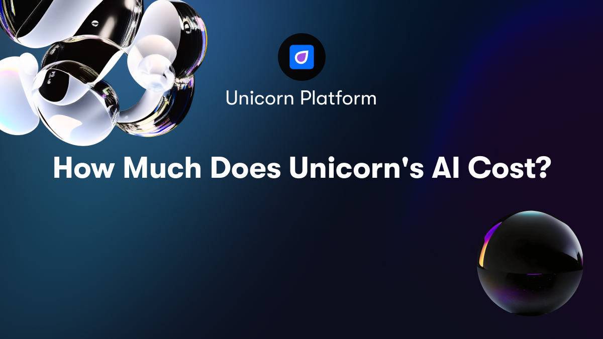 How Much Does Unicorn's AI Cost?