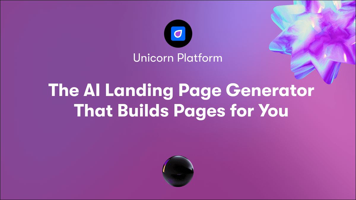 The AI Landing Page Generator That Builds Pages for You