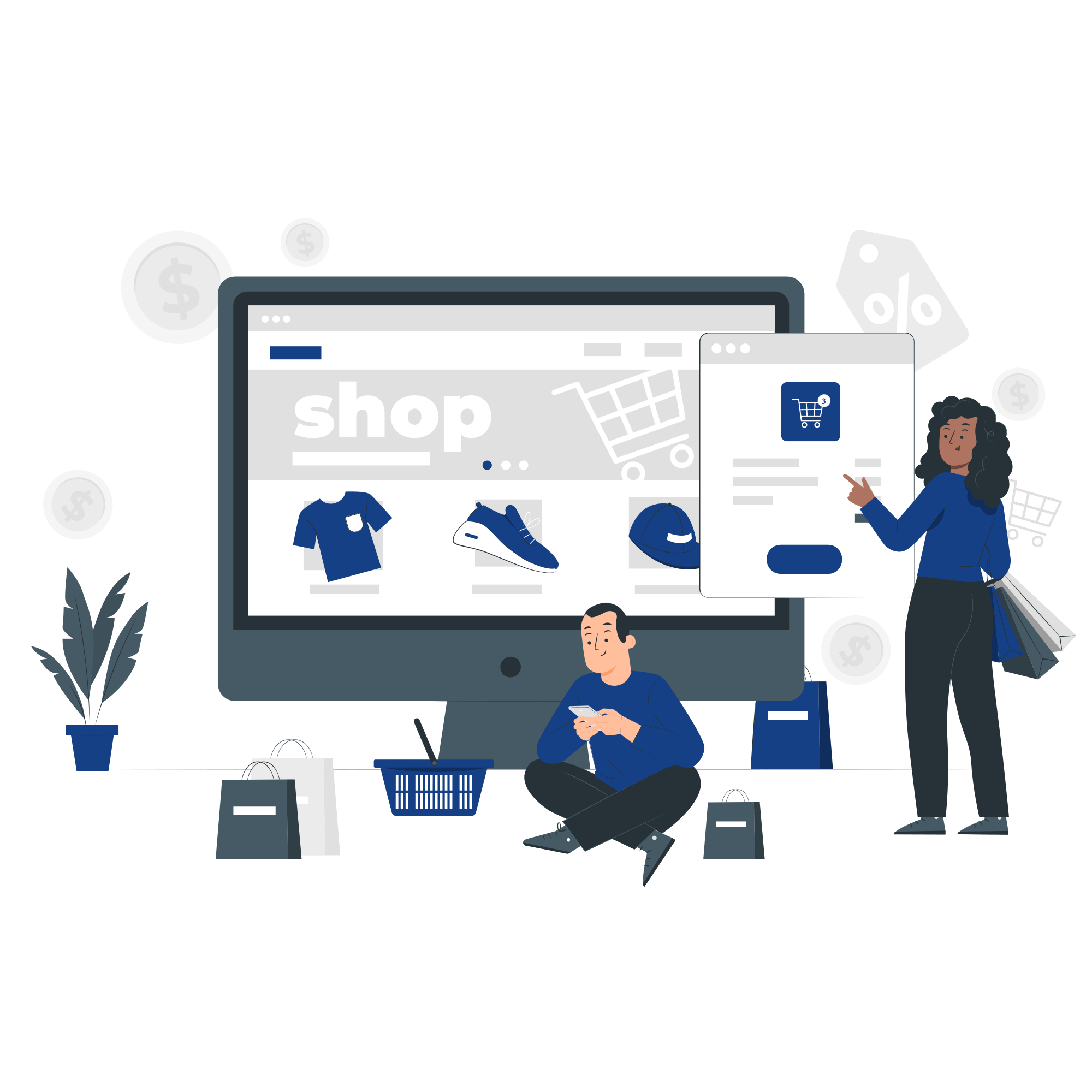 Ecommerce web page pana