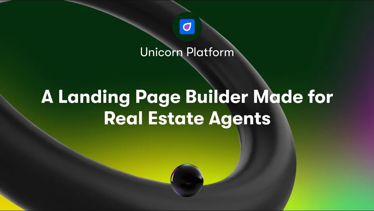A Landing Page Builder Made for Real Estate Agents