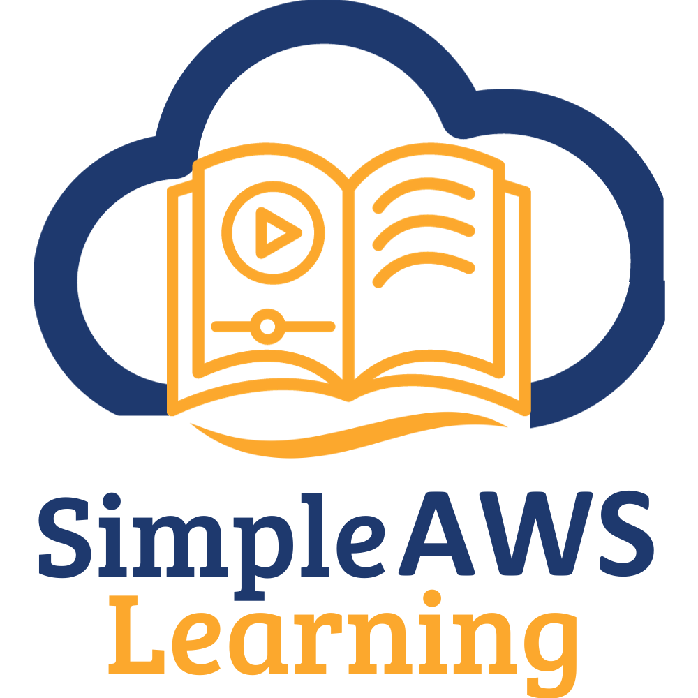 Simple aws learning logo transparent 1000x1000