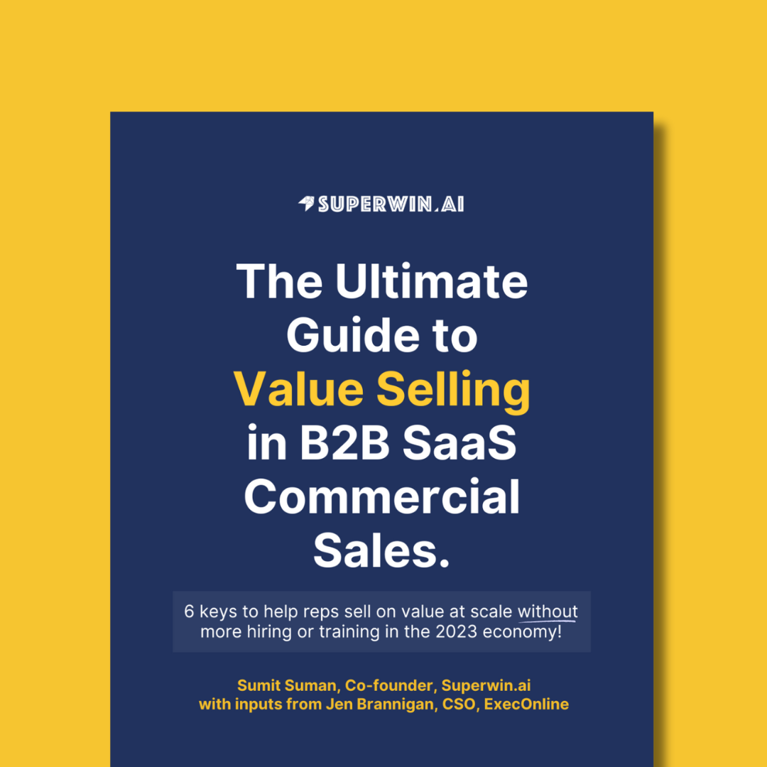 The ultimate guide to value selling in b2b saas commercial sales thumbnail