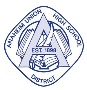 Anaheim union high school district logo