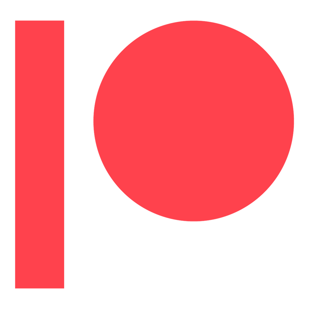 Digital patreon logo fierycoral