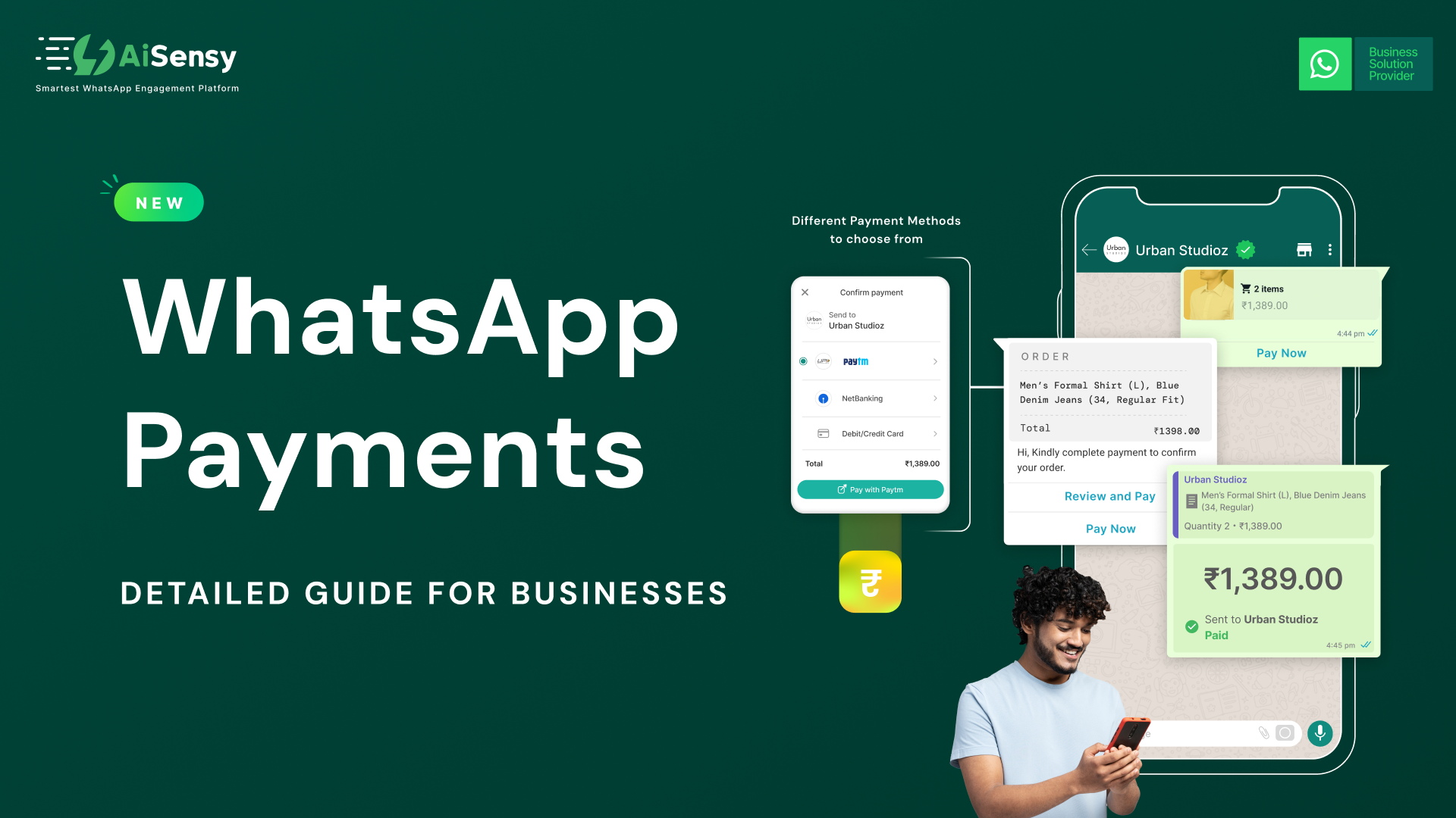 WhatsApp Pay for businesses: Complete Guide