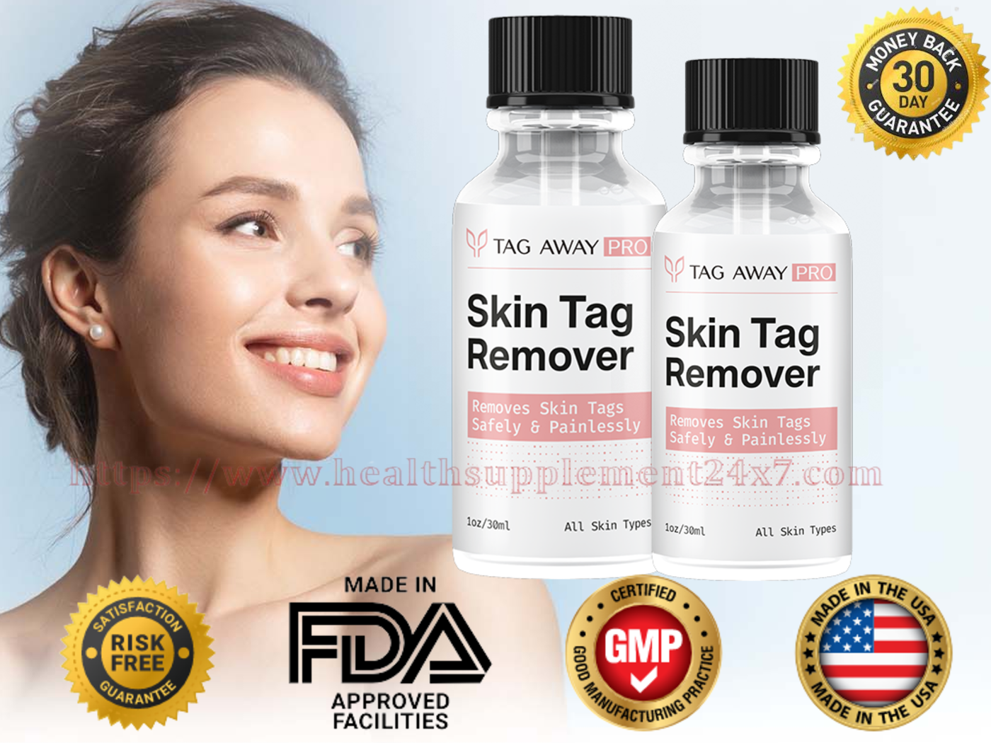 Tag Away Pro Skin Tag Remover (2024 Live SALE!!) Serum To Remove Moles ...