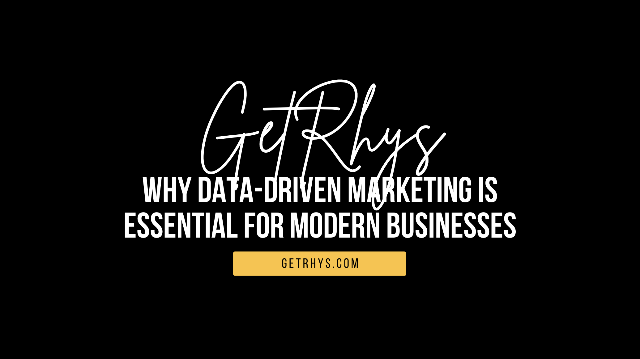 Why data-driven marketing is essential for modern businesses
